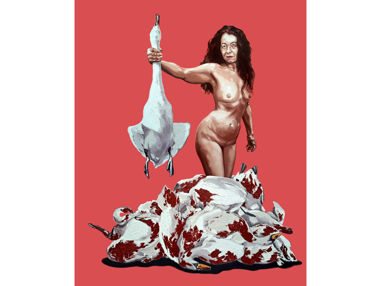N.T., 2024, Personality development, 135 x 170 cm