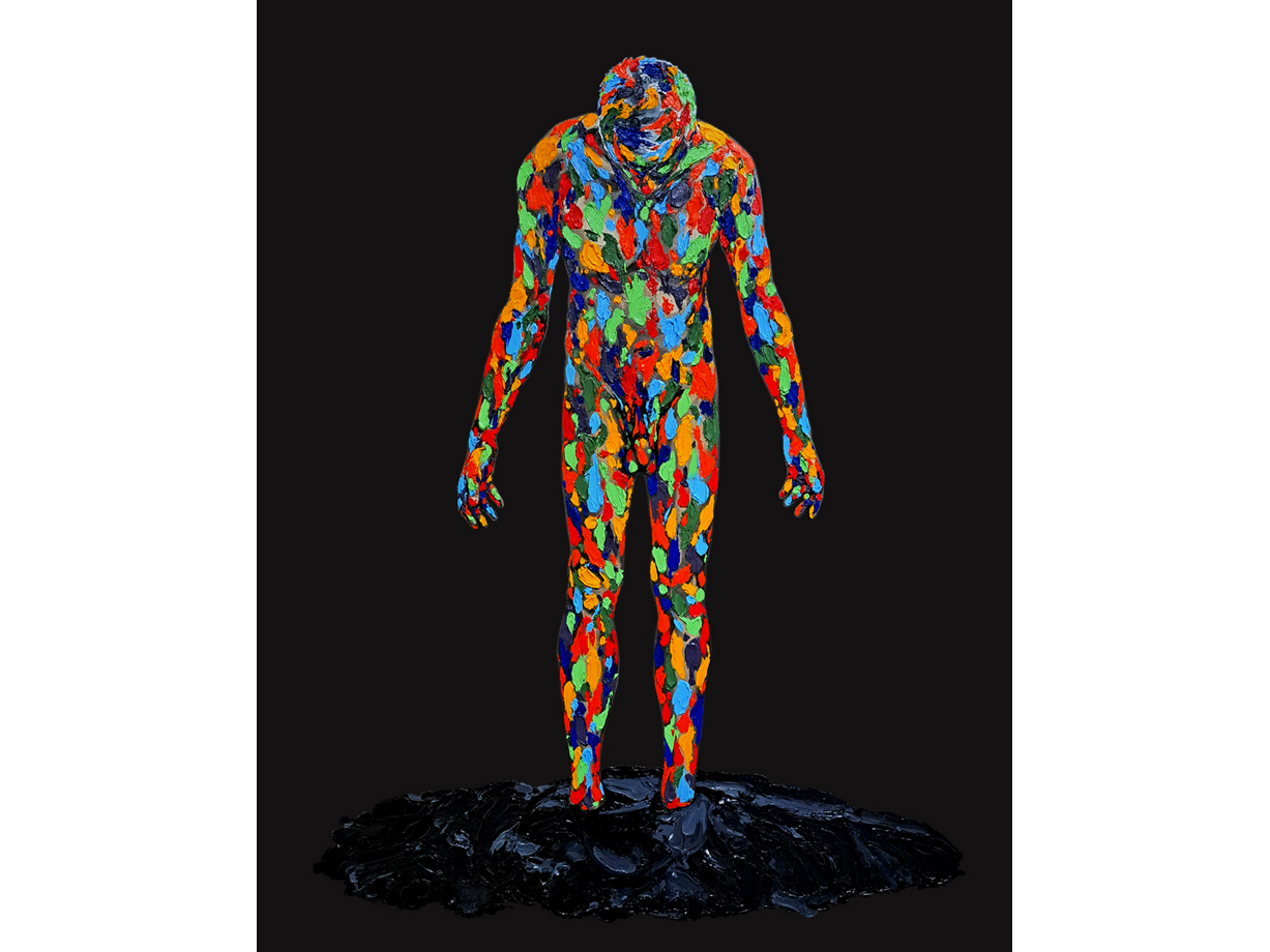 Thanks for the flowers, 2024, oil on canvas, 135 x 170 cm